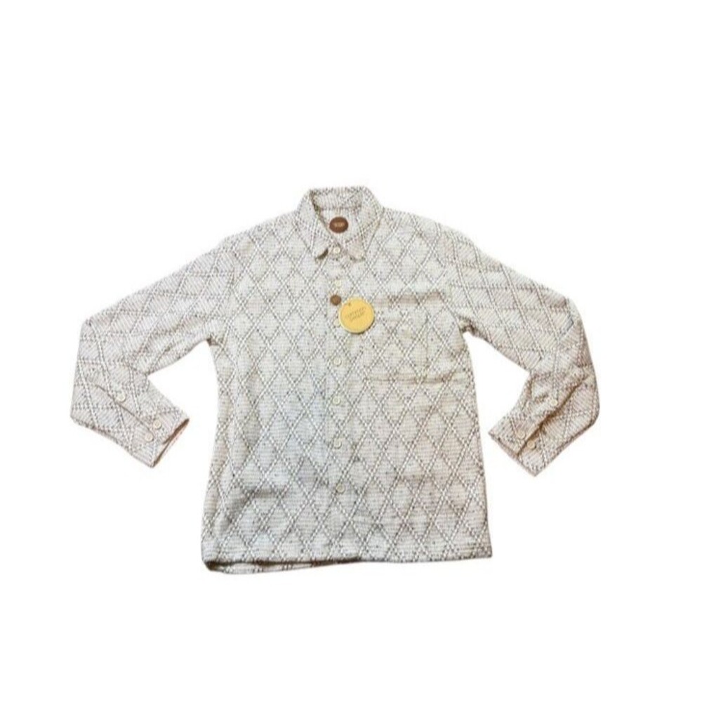 Common People Granby Luxe Hybrid Overshirt Mens Size Small Woven Relaxed Shirt